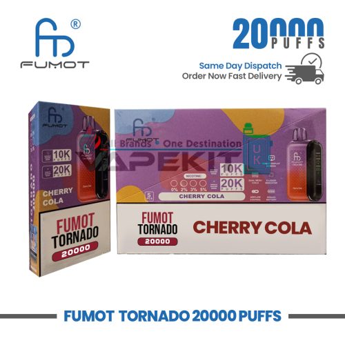 Fumot Tornado 20K Puffs Cherry Cola Vape Pen