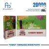 Fumot Tornado 20,000 Puff Vape Cherry Berry Flavor