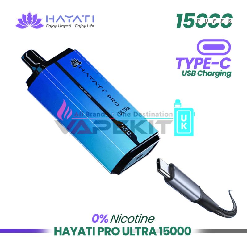 Hayati Pro Ultra 15000 0 Nicotine 2