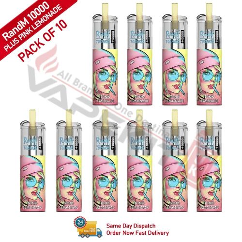 Randm 10kplus pink lemonade vape bars buy now