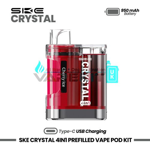 SKE CRYSTAL 4IN1 PREFILLED VAPE POD KIT 2