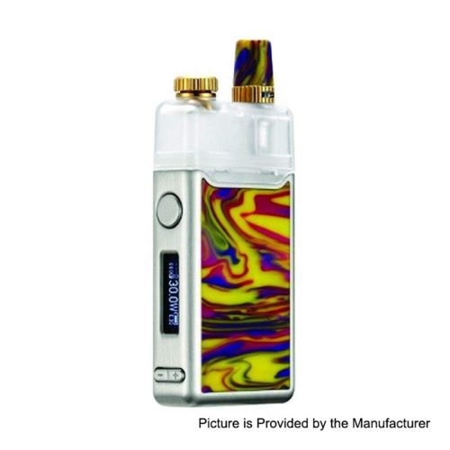 authentic orchid vapor orchid iqs 950mah 30w tc vw variable wattage pod system starter kit purple resin 530w 3ml 08 ohm